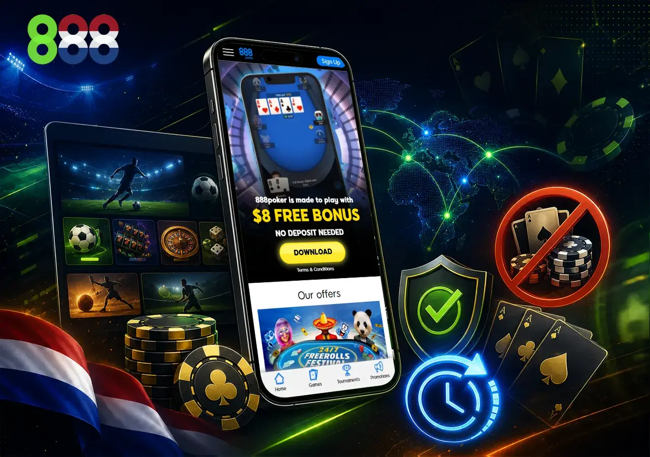 Online pokeromgeving met shared wallet en regulering